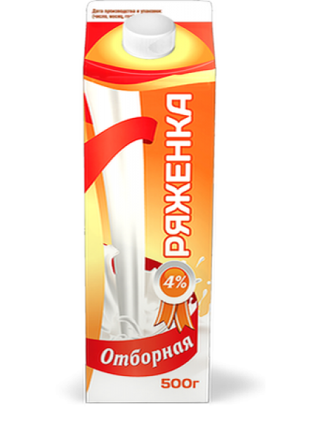 Ряженка 8% стекло 500г*8 Ряженка 8% стекло 500г*8